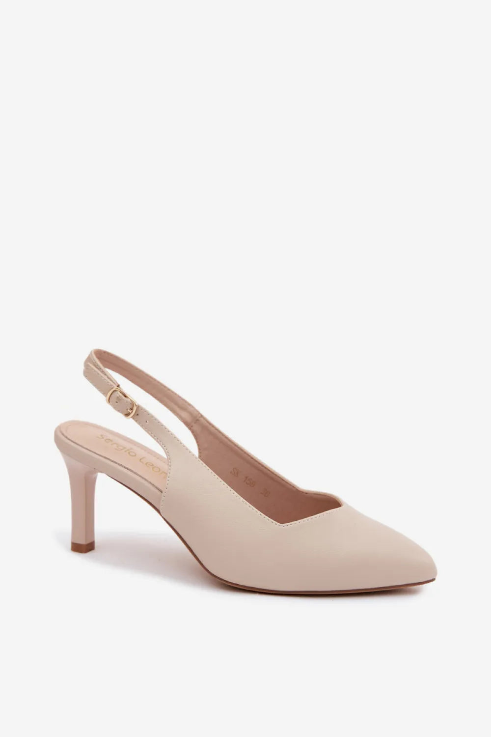 Basutės su kulnu, modelis 228112, Step in style