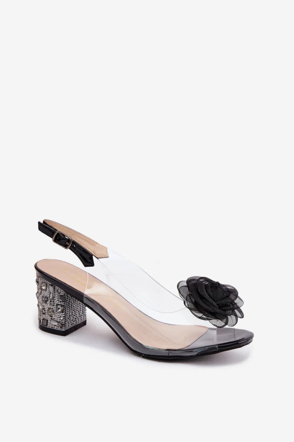 Basutės su kulnu, modelis 228121, Step in style