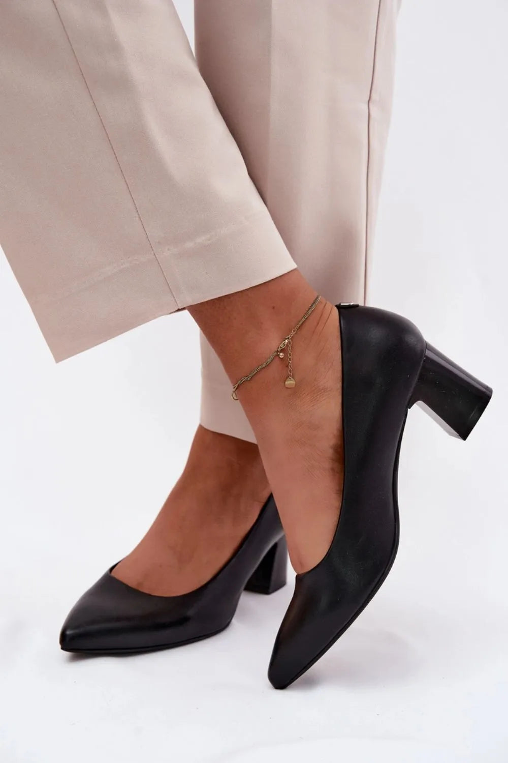 Bateliai su blokiniu kulnu modelis 227159 Step in style