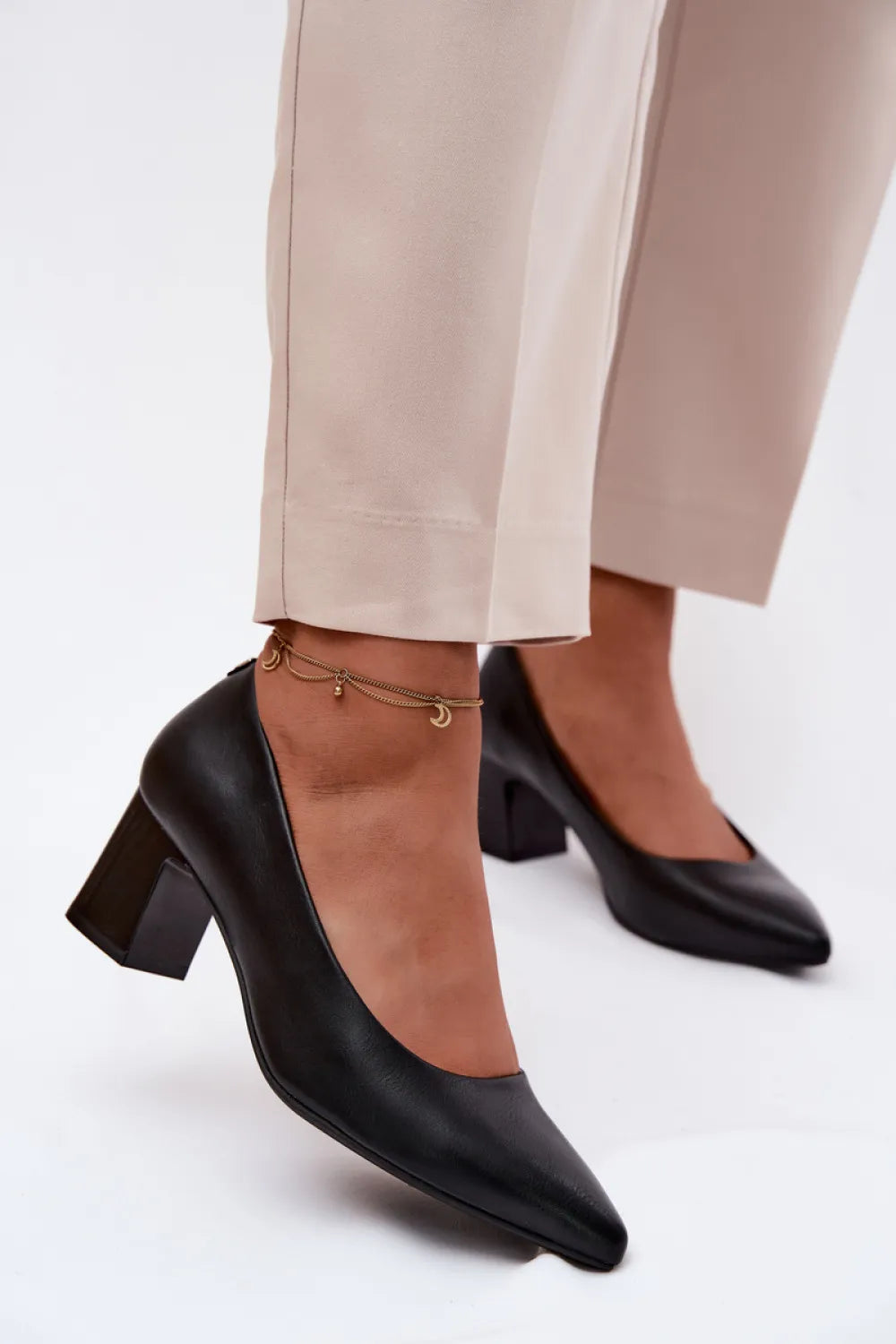 Bateliai su blokiniu kulnu modelis 227159 Step in style