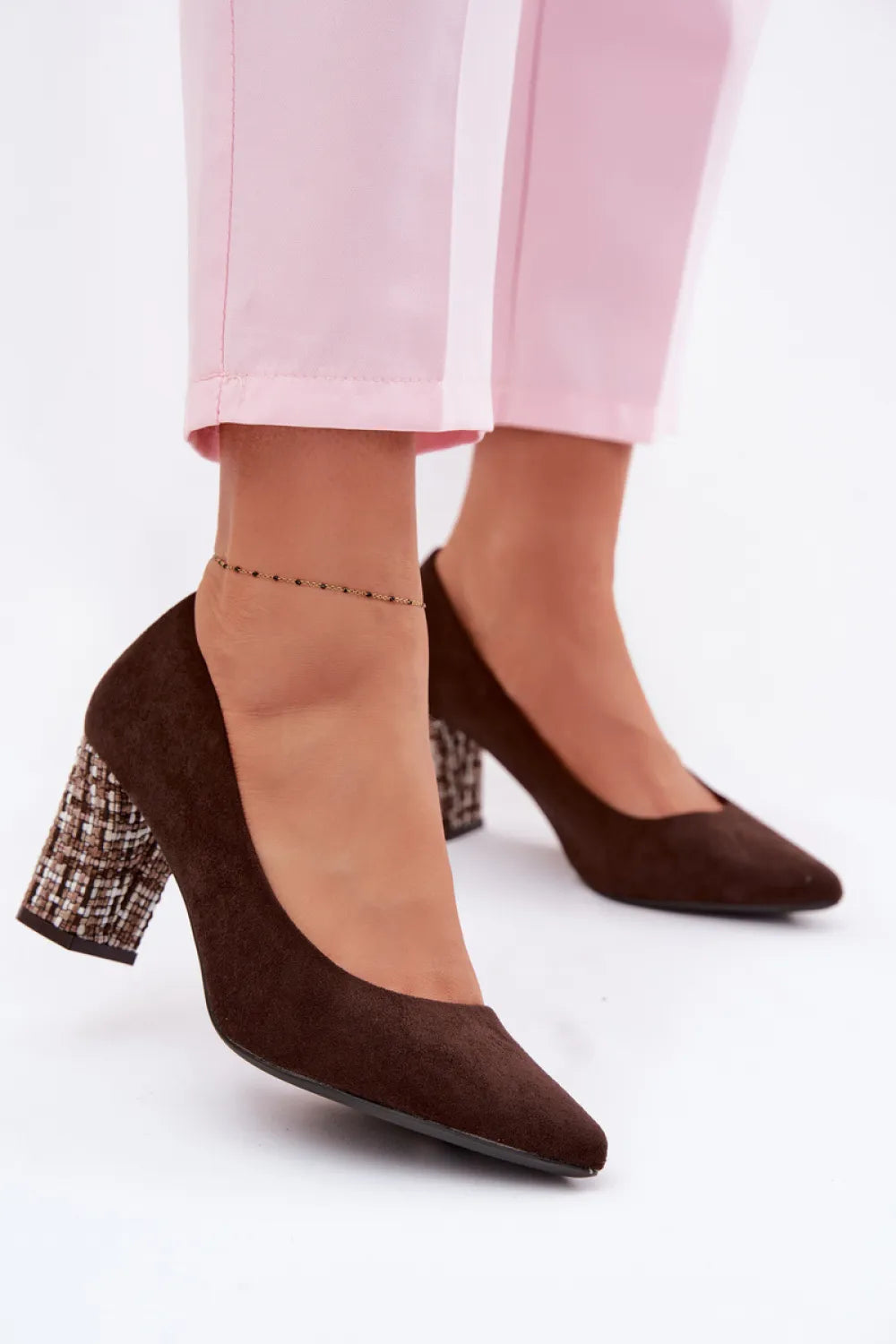 Batų modelis 227176 su blokiniu kulnu Step in style