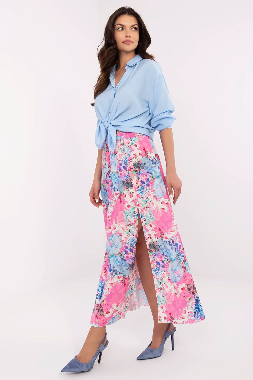  Ilgas sijonas model 211429 Italy Moda 