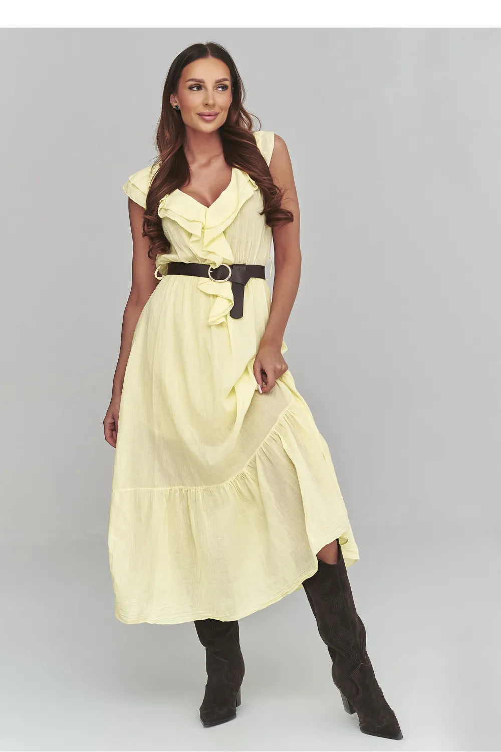 Dieninė suknelė modelis 228261 Makadamia