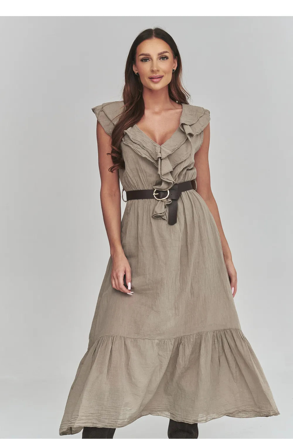 Dieninė suknelė modelis 228263 Makadamia