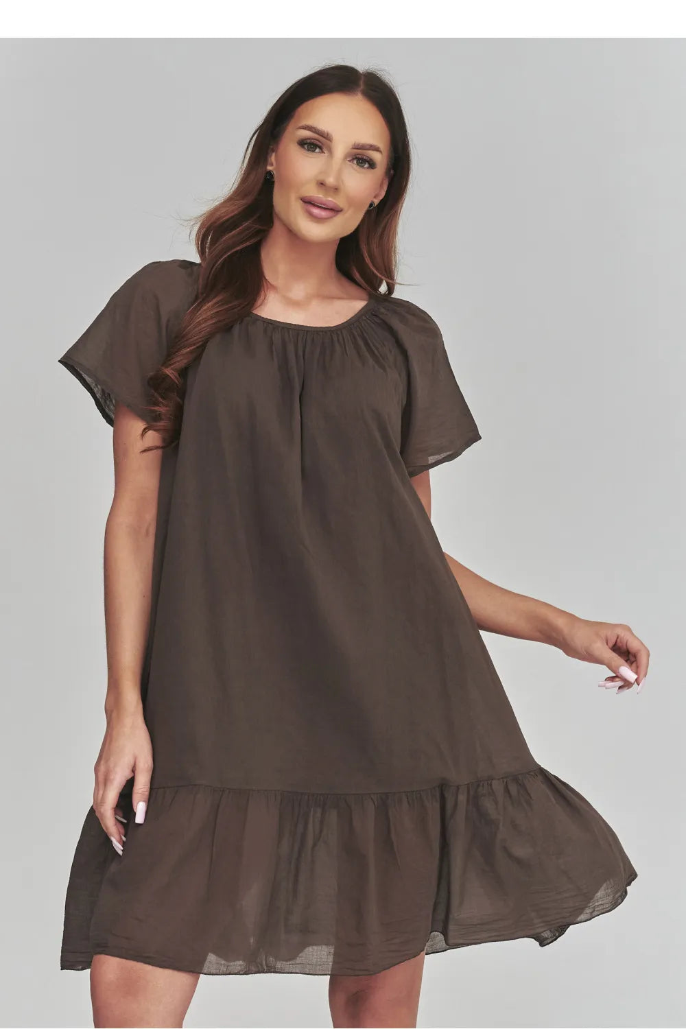 Dieninė suknelė modelis 228269 Makadamia