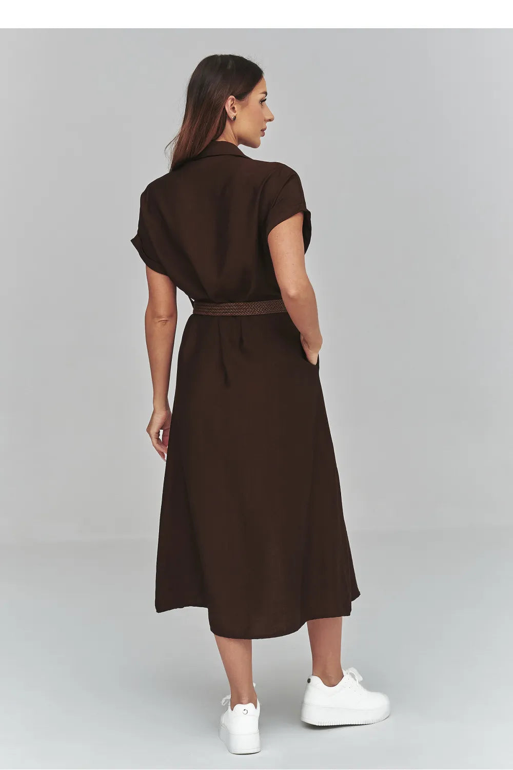 Dieninė suknelė modelis 228281 Makadamia