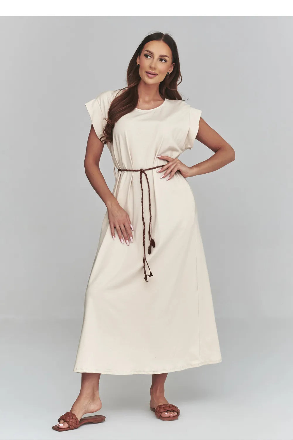 Dieninė suknelė modelis 228282 Makadamia