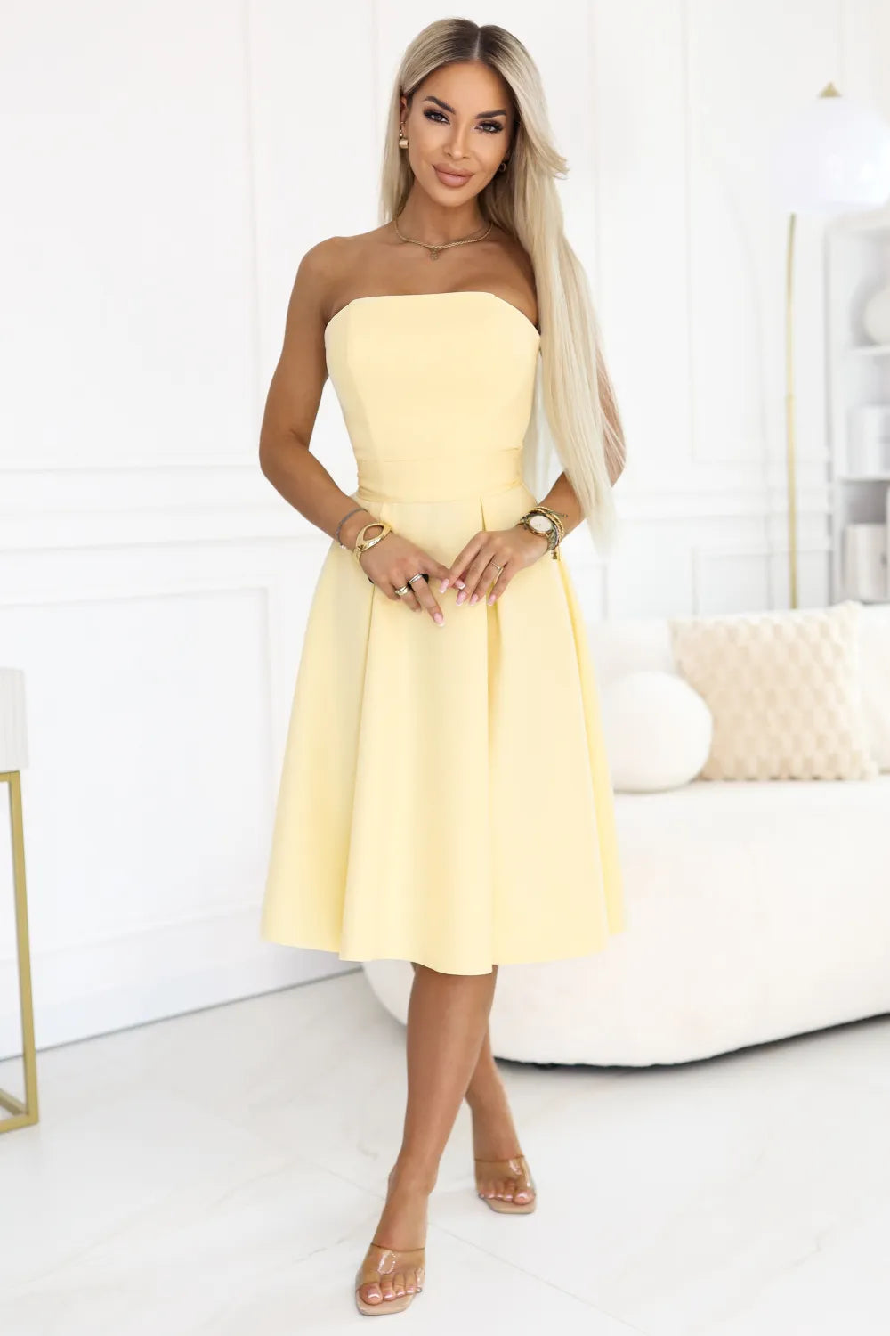Kokteilio suknelė, modelis 227723 Numoco