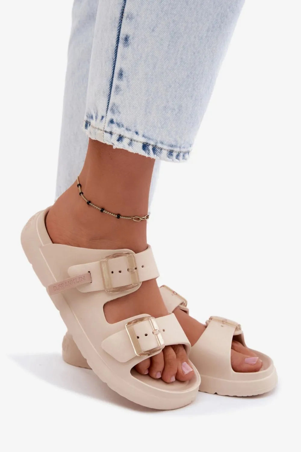 Platformos sandalai, modelis 228377, Step in style
