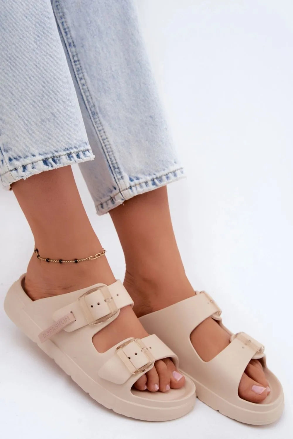 Platformos sandalai, modelis 228377, Step in style