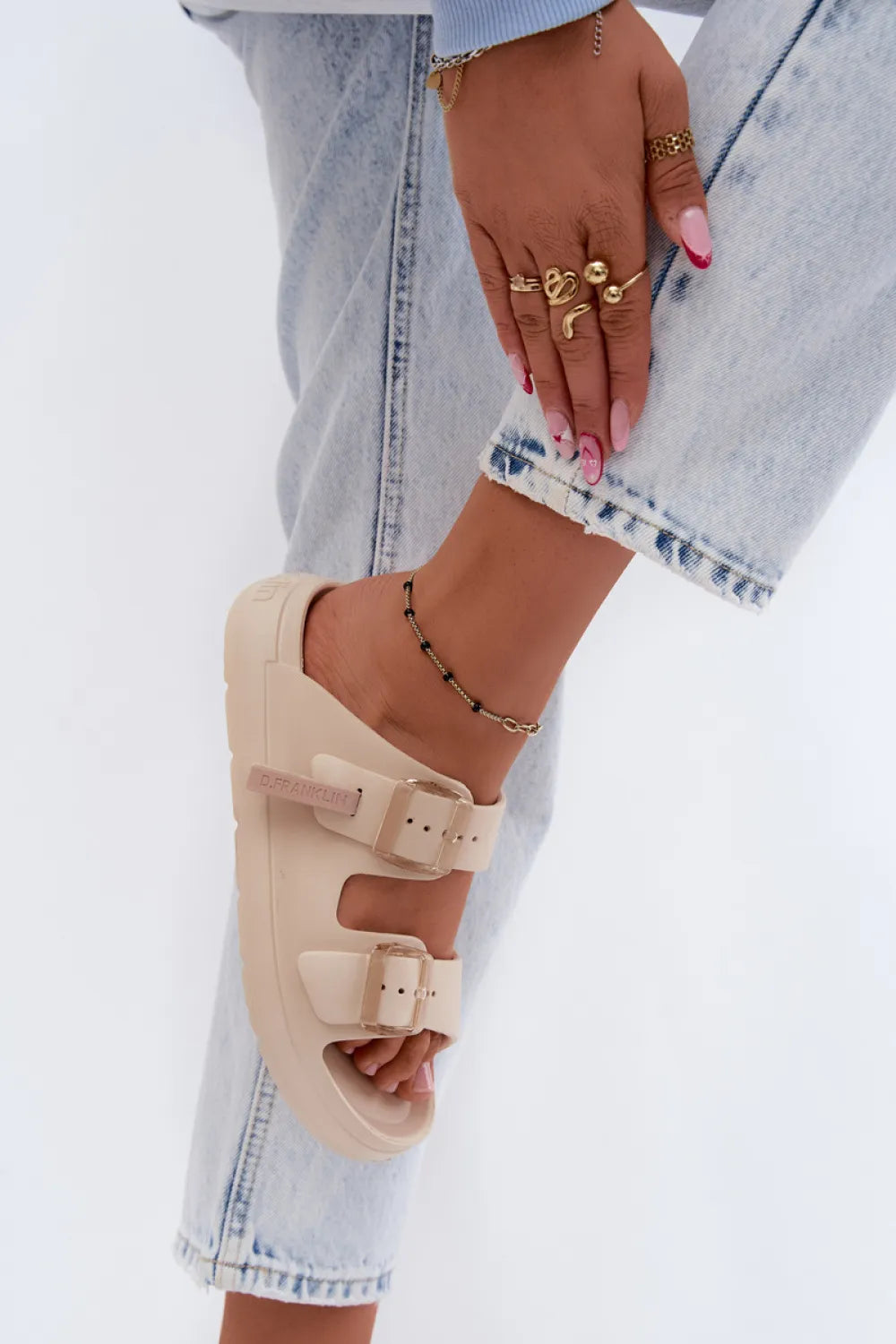Platformos sandalai, modelis 228377, Step in style
