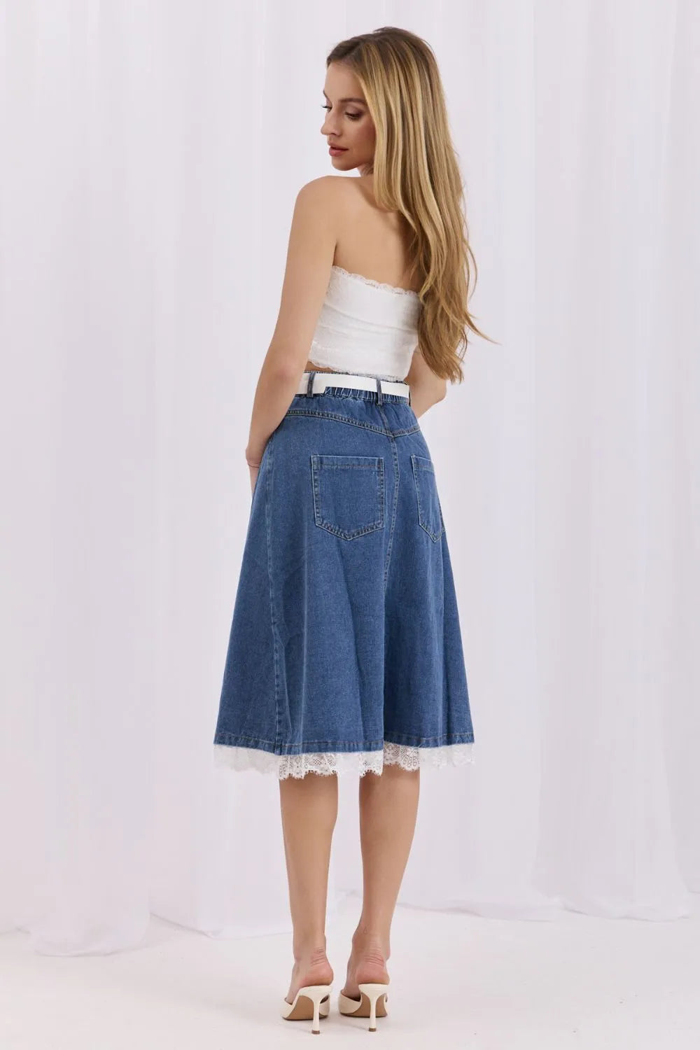 Spódnica jeansowa model 228024 Factory Price