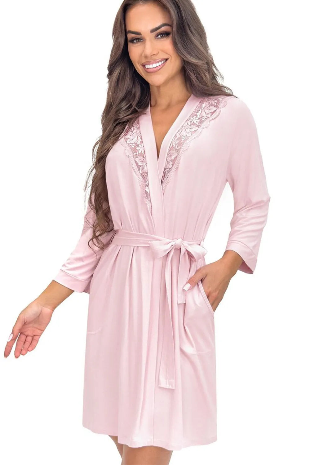 Trumpas chalatas, modelis 228614, Donna
