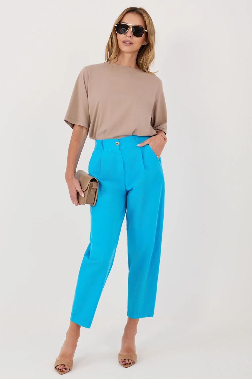 Velvetinės kelnės modelis 228357 Rue Paris