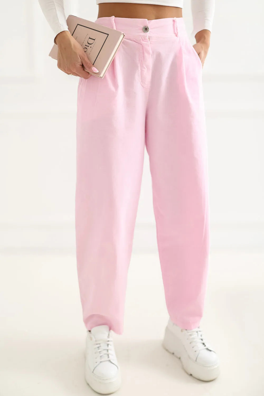 Velvetinės kelnės modelis 228360 Rue Paris